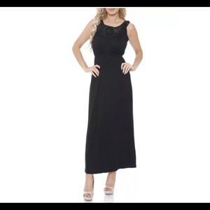 Navy Maxi Dress NWT